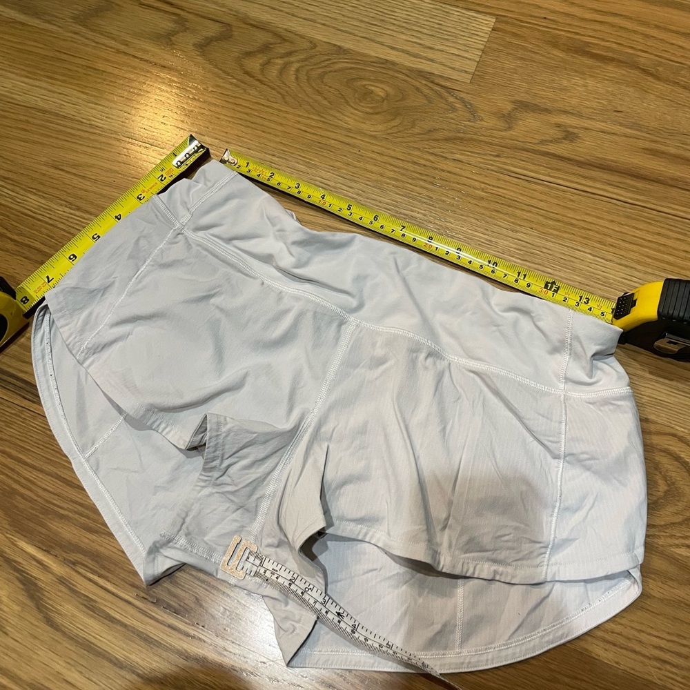 Light gray Lululemon shorts